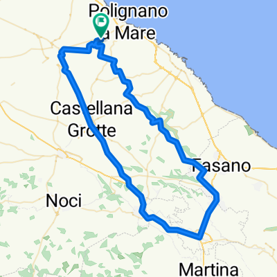 Polignano, Castellana, Alberobello, Locorotondo, Selva di Fasano