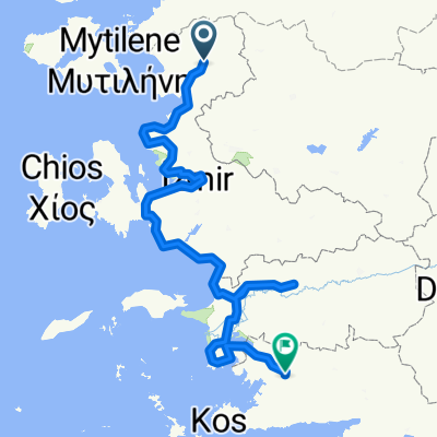 Bergama - Milas 580 km