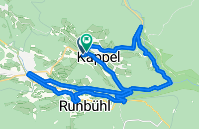 Route in der Bikemap App öffnen
