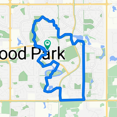 Garland Crescent 47, Sherwood Park to Garland Crescent 47, Sherwood Park