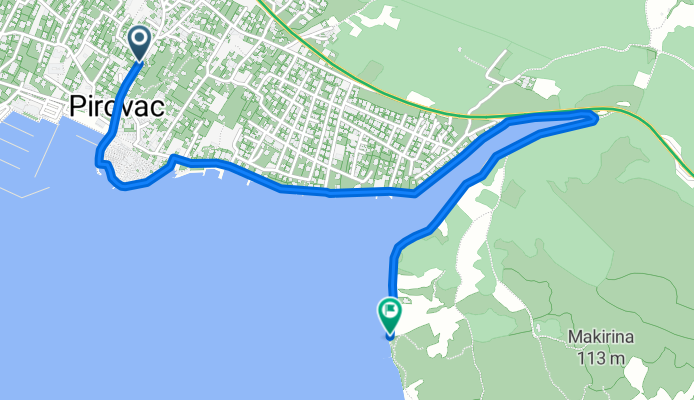 Ulica Dr.Franje Tuđmana 14, Pirovac to Hrvaška, Pirovac