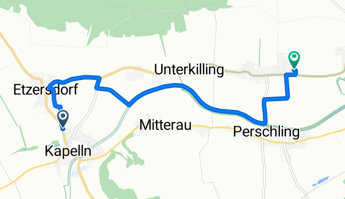 L110 21, Kapelln an der Perschling nach Alpenblickgasse 5, Weißenkirchen an der Perschling