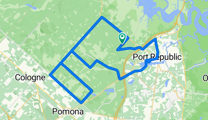 North Genoa Avenue 338, Egg Harbor City to North Genoa Avenue 327, Egg Harbor City