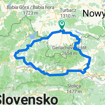 Pętla wokół Tatr
