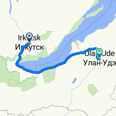 Иркутск - Улан-Удэ 450