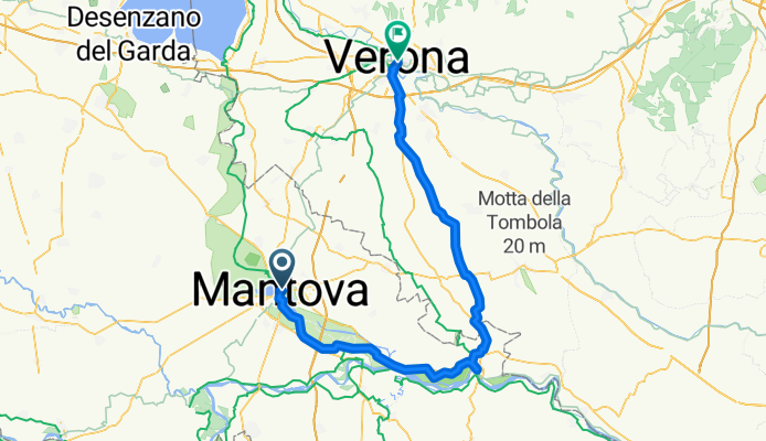 Mantova Ostiglia Verona (Lungo)