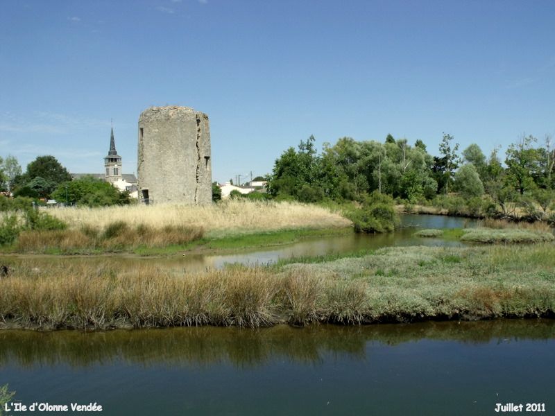 château - île d'Olonne - Saint Mathurin - château