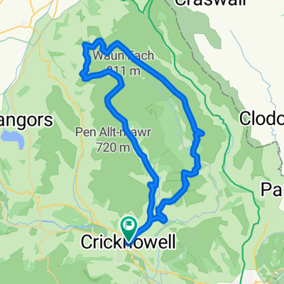 Black mountains fun route