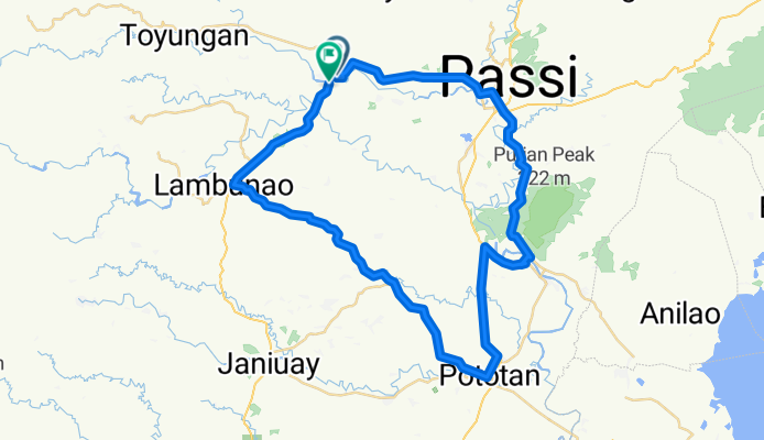 Delgado Street, Calinog to PC Barracks Road, Lambunao