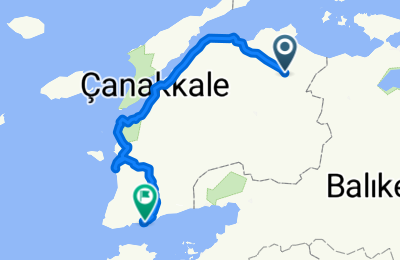 Route in der Bikemap App öffnen