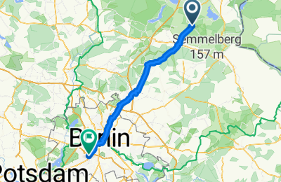 Route in der Bikemap App öffnen