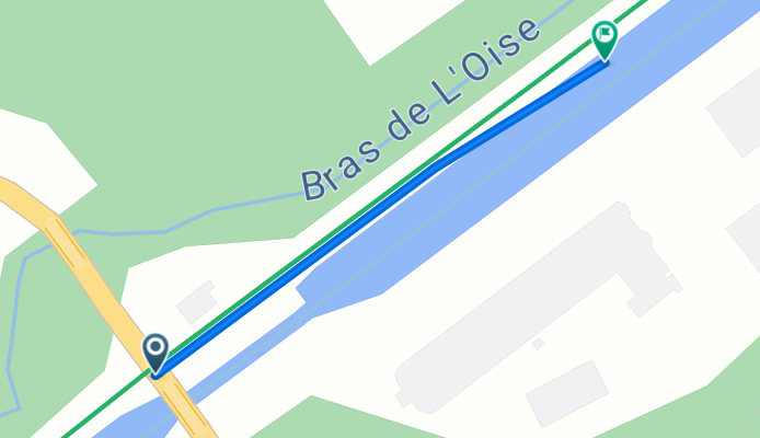 De D58, Sissy à Écluse de Sissy, Sissy