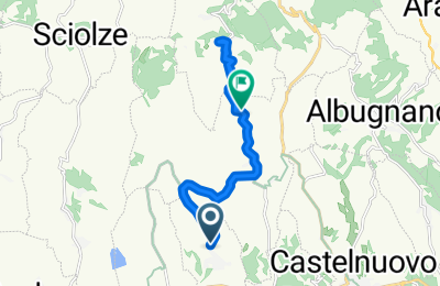 Route in der Bikemap App öffnen
