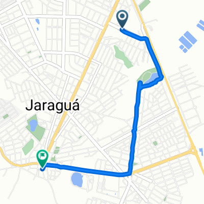 Rota para Rua Coronel Elias da Fonseca, 1–237, Jaraguá