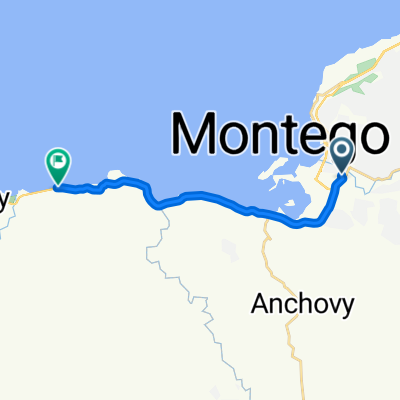 West Green Crescent, Montego Bay to A1