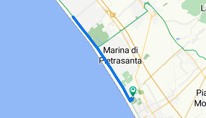 Da Via Grotta all'Onda 17–21, Lido di Camaiore a Via Grotta all'Onda 9, Lido di Camaiore