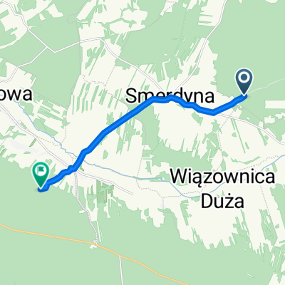 Trasa z Smerdyna, Staszów