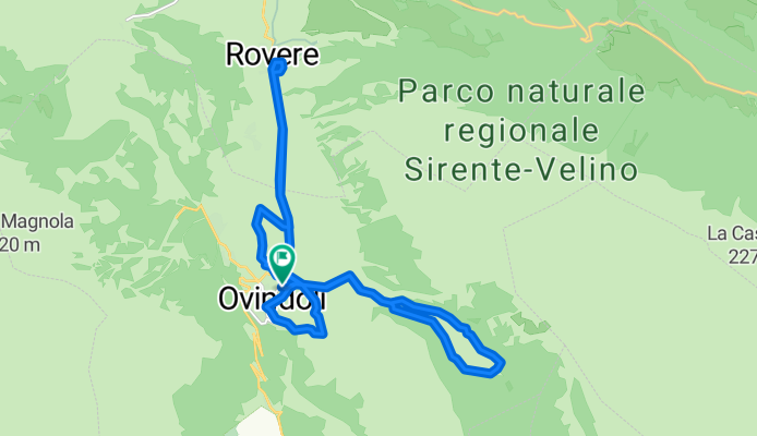 Da Via Cese 44, Ovindoli a Via Arano 53, Ovindoli