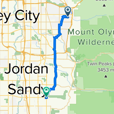 3063 E Millcreek Canyon Rd, Salt Lake City to 1284 E 10600 S, Sandy