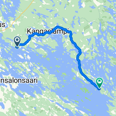 Ruskonniementie, Varkaus to Ohitustie, Oravi