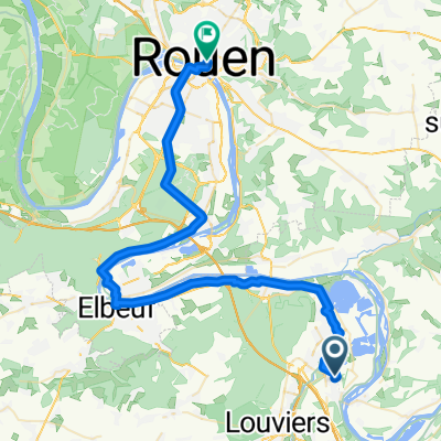 J4: St Etienne du Vauvray - Rouen