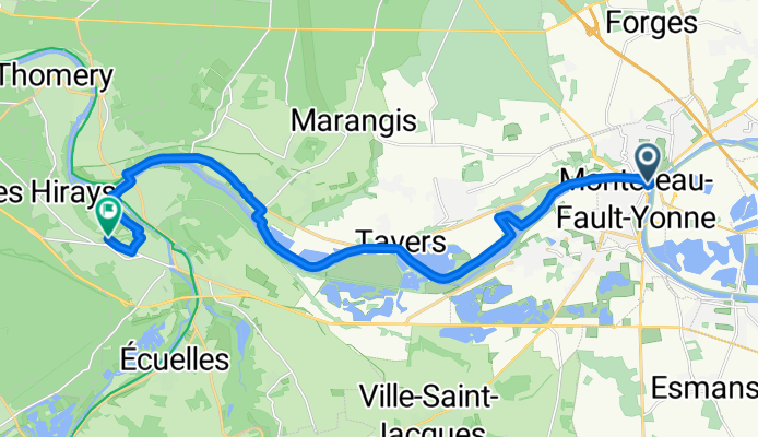 Montereau - Moret les sablons