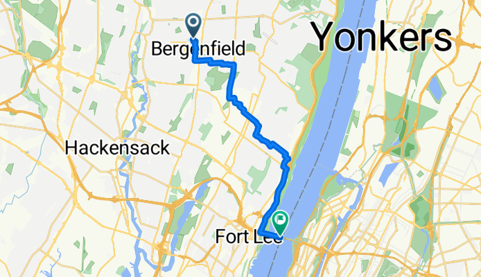Pelham Place 24, Bergenfield to George Washington Bridge, Fort Lee