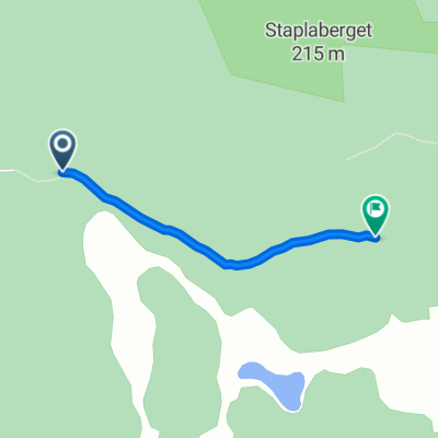 Route from Bredberg Döberg, Laxå