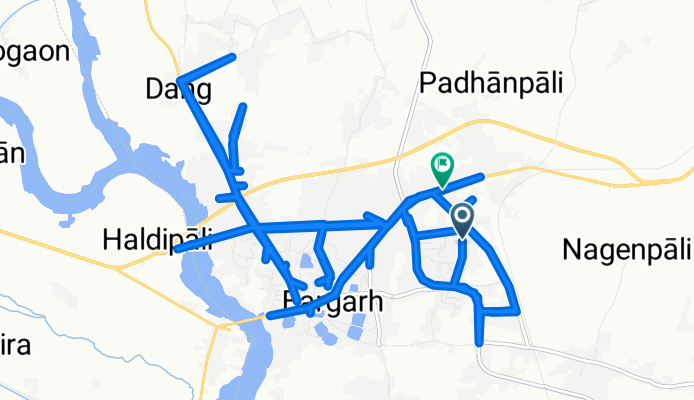 Unnamed Road, Bargarh to Old Asian Highway 46, Bargarh