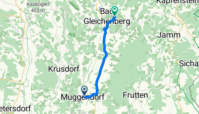 Diese Route in Bikemap Web öffnen