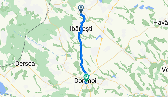DJ291D, Cristinești to Strada Zmeului 1510, Dorohoi