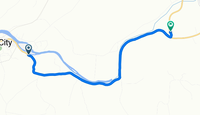 588 Dry Branch Rd, Bluff City to 4895–4987 Weaver Pike, Bluff City