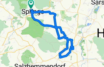 Route in der Bikemap App öffnen