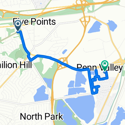 Trenton Road 1036, Levittown to Galen Drive 5114, Morrisville