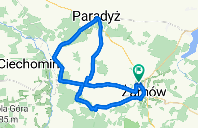 Route in der Bikemap App öffnen