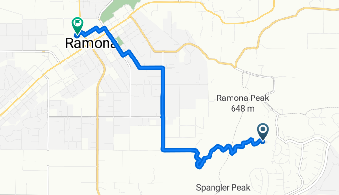 Nightsky Road 23408, Ramona to 10th Street 136, Ramona