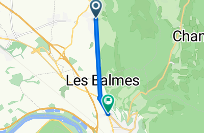 Route in der Bikemap App öffnen