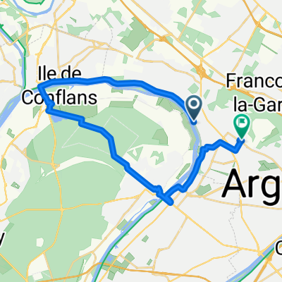 De 65 Quai de Seine, La Frette-sur-Seine à 9 Allée de l'Union, Cormeilles-en-Parisis
