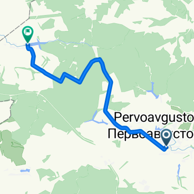 маршрут с автодорога Дерюгино-Неварь