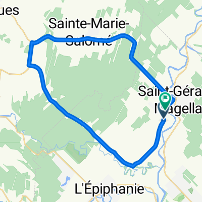 25.2 km ±