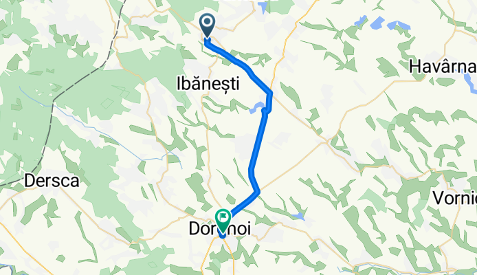 DJ291D, Cristinești to Strada Ștefan Airinei 2, Dorohoi