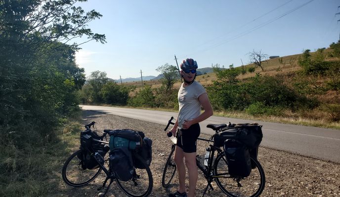 Foto 1 de la ruta de Bikemap "De Didube-Chugureti, Tbilisi à Géorgie"