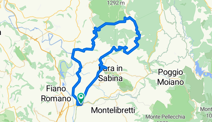 Passo Corese - Salissano - Poggio Mirteto