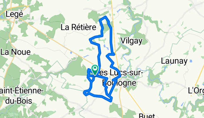 De La Gaconnière 30, Les Lucs-sur-Boulogne à La Gaconnière 25, Les Lucs-sur-Boulogne