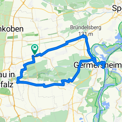 K39 80, Hochstadt (Pfalz) nach K39 82, Hochstadt (Pfalz)