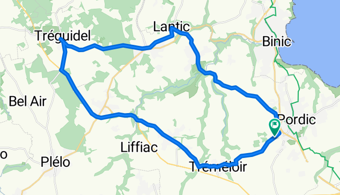 De 28 Rue de la Toise, Pordic à 28 Rue de la Toise, Pordic