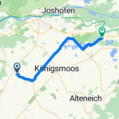 Kirchstraße 5, Ehekirchen nach Kochheimer Straße, Weichering
