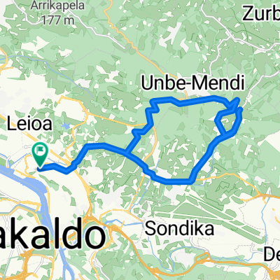 De Atxutegi Kalea 17, Erandio a Atxutegi Kalea 8A, Astrabudua