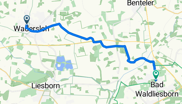 Brüggemannstraße 14, Wadersloh nach Liesborner Straße, Lippstadt