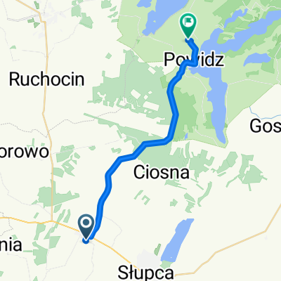 Trasa z Pułaskiego 4, Strzałkowo